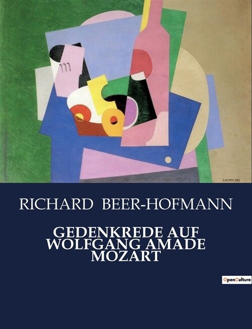 Gedenkrede Auf Wolfgang Amade Mozart (Paperback)