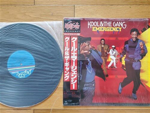 [중고] Kool and The Gang Emergency  일본 LP OBI