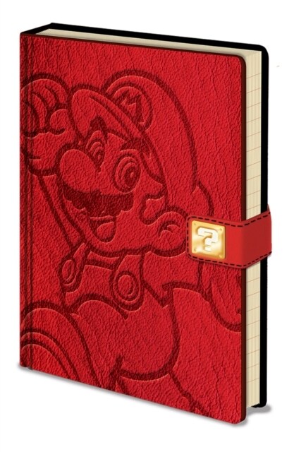 Super Mario A5 Premium Notebook (Paperback)