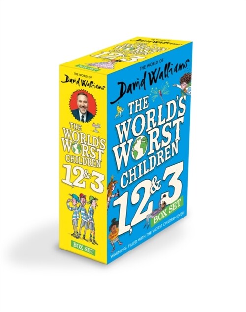 The World of David Walliams: The World’s Worst Children 1, 2 & 3 Box Set (Multiple-component retail product, slip-cased)