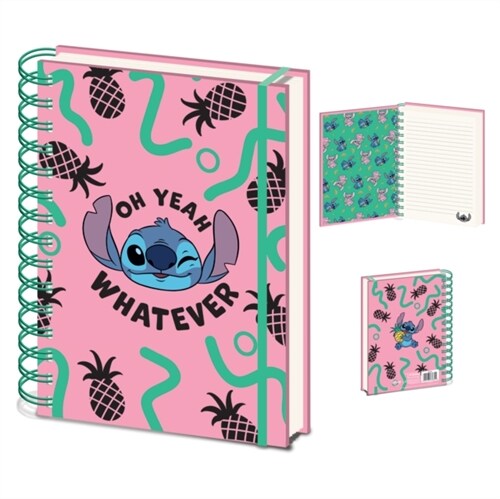 Lilo And Stitch (Youre My Fave) A5 Wiro Notebook (Paperback)