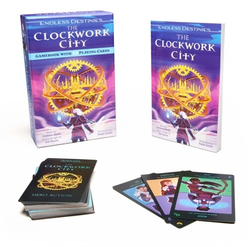 Endless Destinies: The Clockwork City : Interactive Book and Card Game (Paperback)