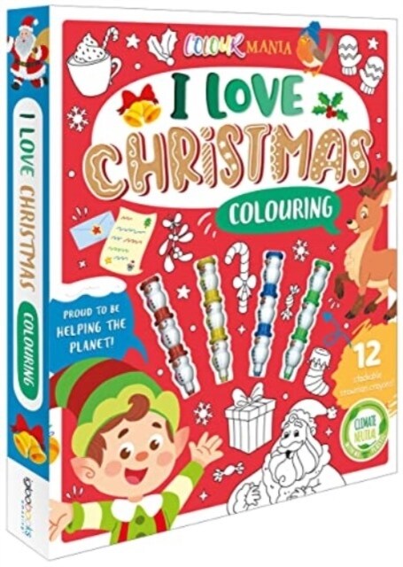 I Love Christmas Colouring (Paperback)