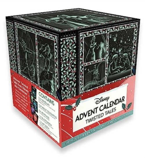 Disney: Twisted Tales Advent Calendar (Paperback)