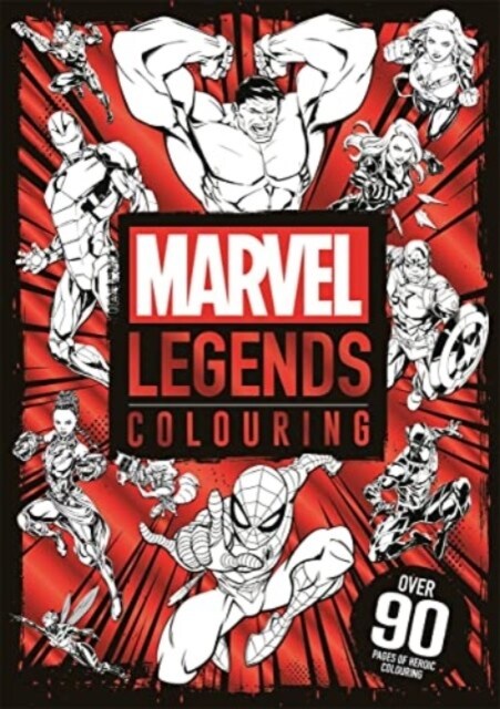 Marvel Legends Colouring (Paperback)