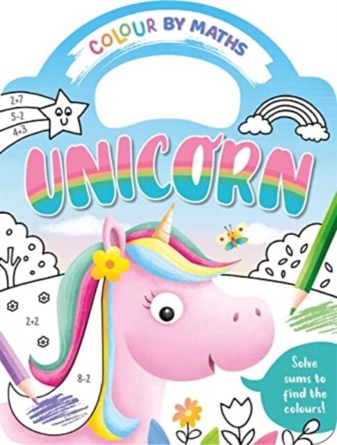 Colour By Maths: Unicorn (Paperback)