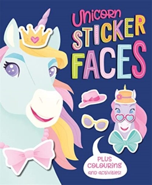 Unicorn Sticker Faces (Paperback)