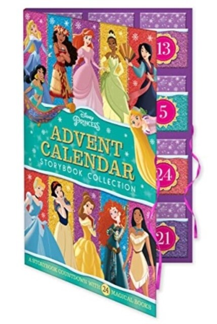 Disney Princess: Advent Calendar Storybook Collection (Paperback)