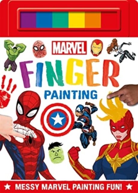 Marvel: Finger Painting (Paperback)