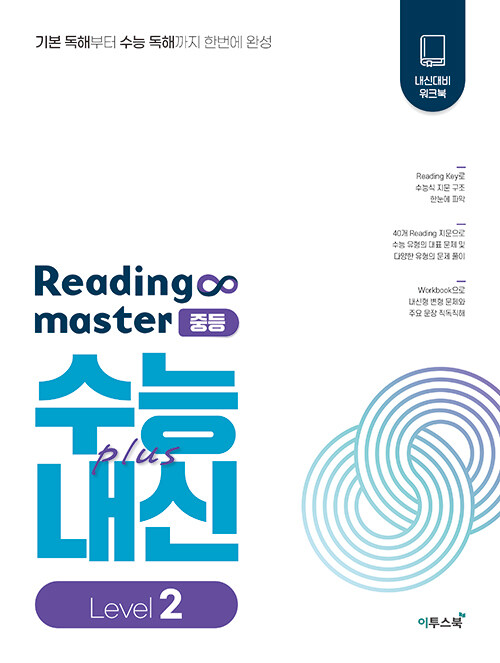 [중고] 리딩 마스터 Reading master 중등 Level 2 (2024년용)