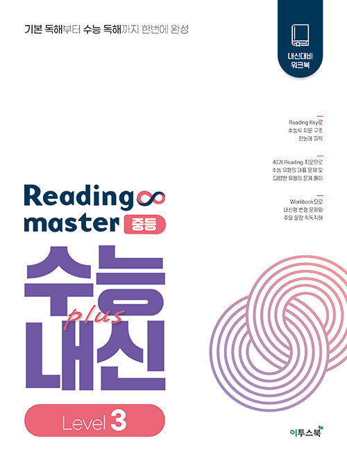 리딩 마스터 Reading master 중등 Level 3 (2024년용)