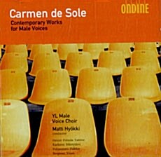 [수입] Carmen de Sole - Contemporary works for male voices