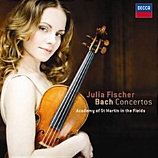[중고] 율리아 피셔 : 바흐 바이올린 협주곡집