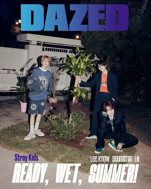 [중고] 데이즈드 앤 컨퓨즈드 Dazed & Confused Korea E형 2023.7 (표지 : 스트레이키즈 리노, 승민, 아이엔)