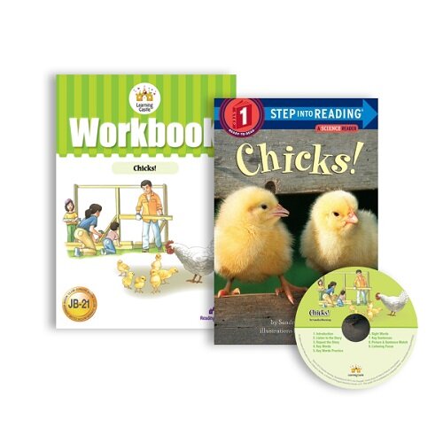 러닝캐슬 Junio B-21 Chicks! (Student Book + Workbook + CD)