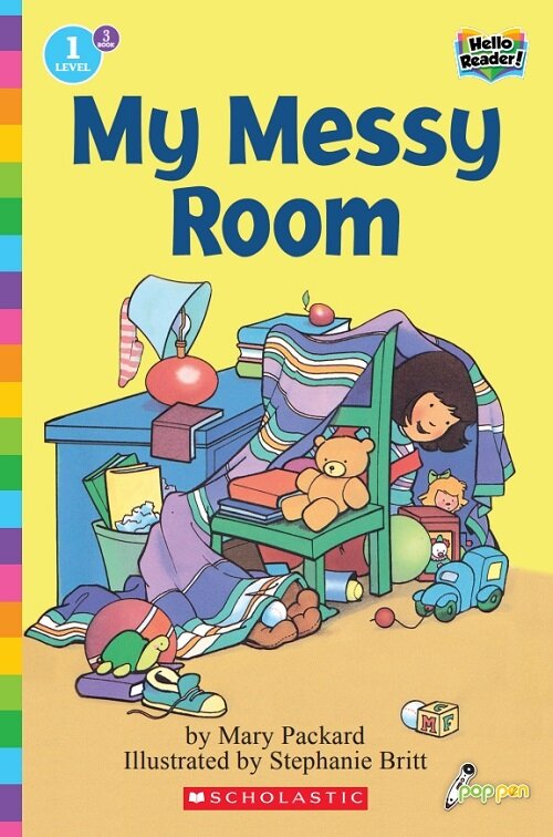 [중고] Hello Reader #03: My Messy Room (Level1) (Paperback + StoryPlus QR)