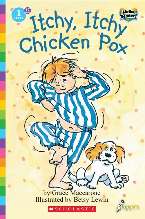 [중고] Hello Reader #17: Itchy, Itchy Chicken Pox (Level1) (Paperback + StoryPlus QR)