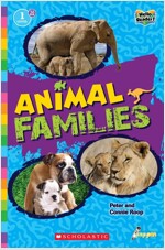 Hello Reader #38: Animal Families (Level1) (Paperback + StoryPlus QR
)