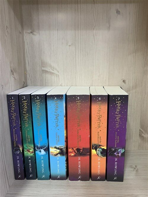 [중고] Harry Potter Box Set: The Complete Collection 해리 포터 영국판 1~7권 박스 세트 (Paperback 7권, 영국판)