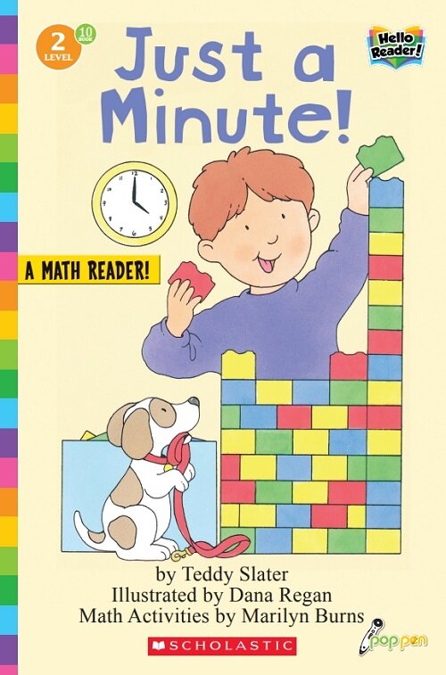 [중고] Hello Reader #10: Just a Minute! (Level2) (Paperback + StoryPlus QR)