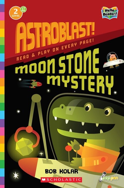 Hello Reader #17: Moon Stone Mystery (Level2) (Paperback + StoryPlus QR)