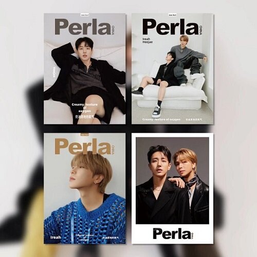 [C형] Perla China (중국) 2023년 6월 : 희재 & 이레(양면커버)(잡지 2권 + 포스터 2장 + 카드 6장 + 히든카드 2장)