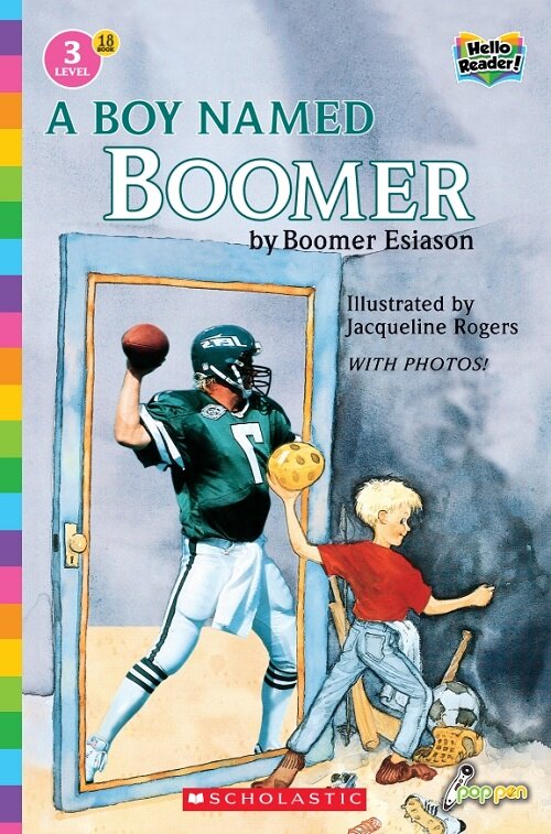 Hello Reader #18: A Boy named Boomer (Level3) (Paperback + StoryPlus QR)