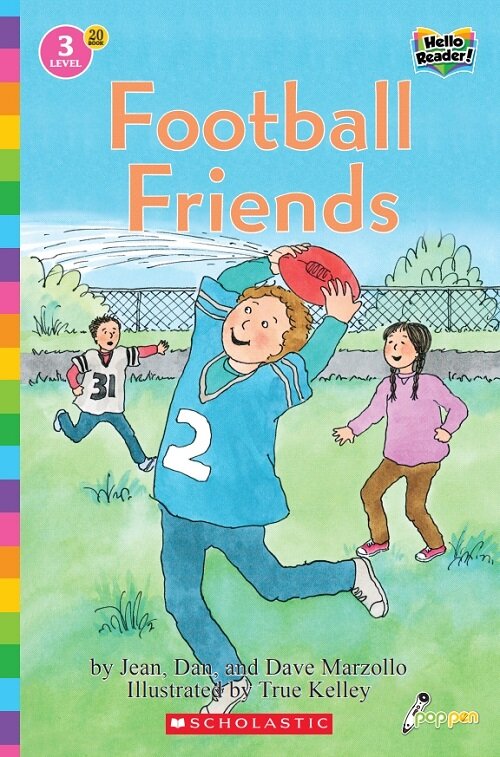 [중고] Hello Reader #20: Football Friends (Level3) (Paperback + StoryPlus QR )