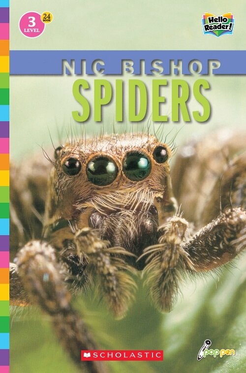 Hello Reader #24: Spiders (Level3) (Paperback + StoryPlus QR)