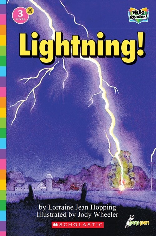 Hello Reader #30: Wild Weather: Lightning! (Level3) (Paperback + StoryPlus QR)