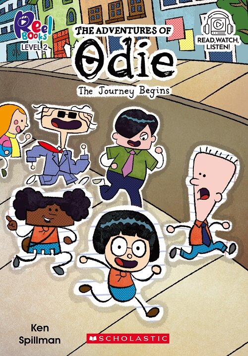 [중고] The Adventures of Odie #01: The Journey Begins (Level2) (Paperback + StoryPlus QR)