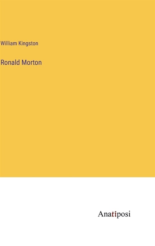 Ronald Morton (Hardcover)