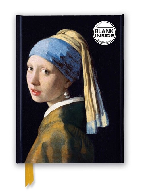 Johannes Vermeer: Girl with a Pearl Earring (Foiled Blank Journal) (Notebook / Blank book)