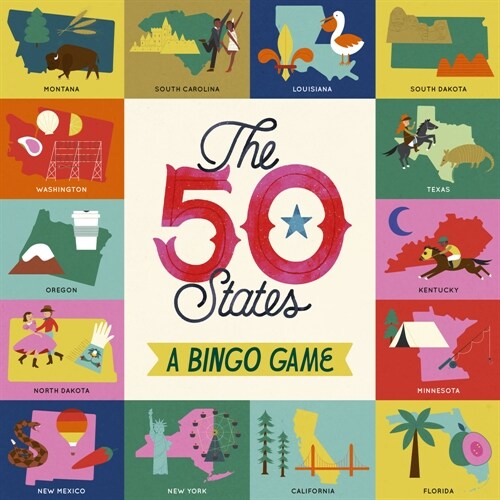 The 50 States Bingo Game : A Bingo Game for Explorers (Game)