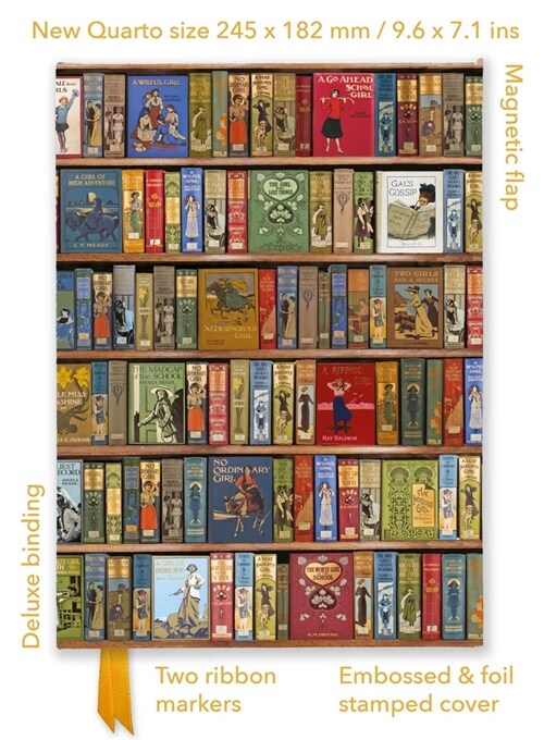 Bodleian Libraries: High Jinks Bookshelves (Foiled Quarto Journal) (Notebook / Blank book)