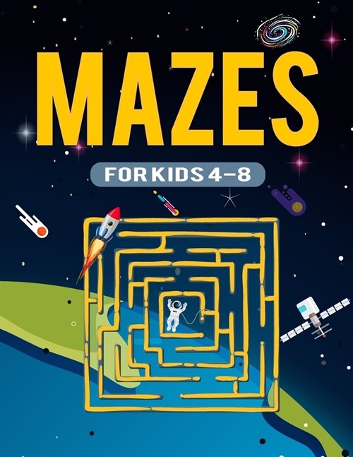 Mazes for Kids 8-12: The Ultimate Brain Teaser Logic Puzzles Games Fun and Challenging Fun Problem-Solving Maze Exercise Activity Workbook (Paperback)