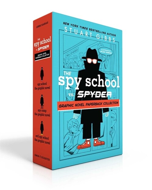 The Spy School vs. Spyder Graphic Novel Paperback Collection (Boxed Set): Spy School the Graphic Novel; Spy Camp the Graphic Novel; Evil Spy School th (Paperback, Boxed Set)