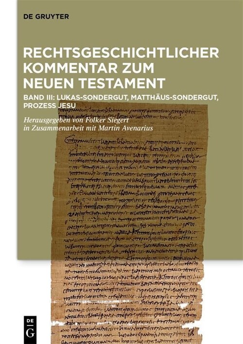 Kommentar: Lukas-Sondergut, Matth?s-Sondergut, Prozess Jesu (Hardcover)