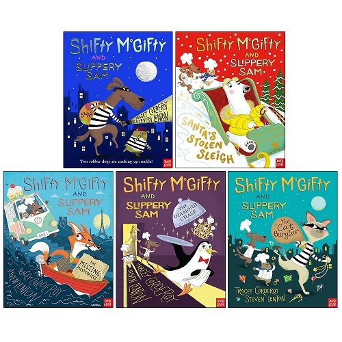 Shifty McGifty and Slippery Sam Series 5 Books Collection (QR음원 포함) (Paperback 5권)