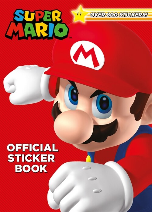 Super Mario Official Sticker Book (Paperback)