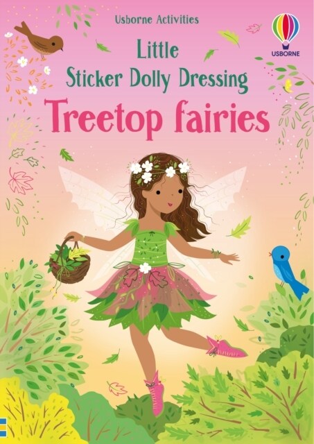 Little Sticker Dolly Dressing Treetop Fairies (Paperback)