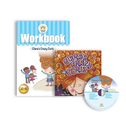 러닝캐슬 Junior C-19: Claras Crazy Curls (Student Book + Workbook + CD)