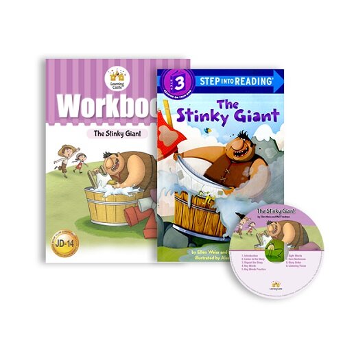 러닝캐슬 Junior D-14: The Stinky Giant (Student Book + Workbook + CD)