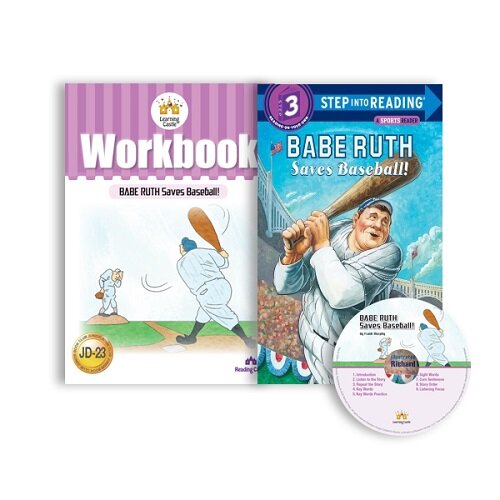 러닝캐슬 Junior D-23: Babe Ruth Saves Baseball! (Student Book + Workbook + CD)
