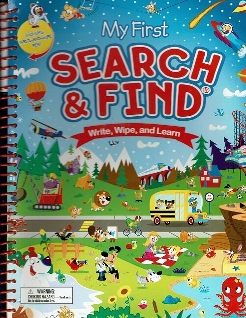 My First Search & Find Write, Wipe, and Learn (Paperback)