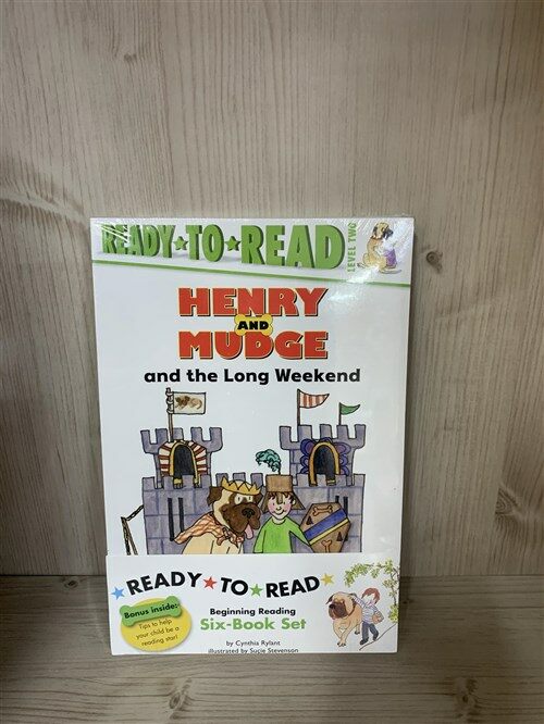 [중고] Ready-to-Read 2 : Henry and Mudge Pack #2 (Paperback 6권)