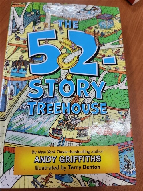 [중고] The 52-Story Treehouse: Vegetable Villains! (Hardcover)