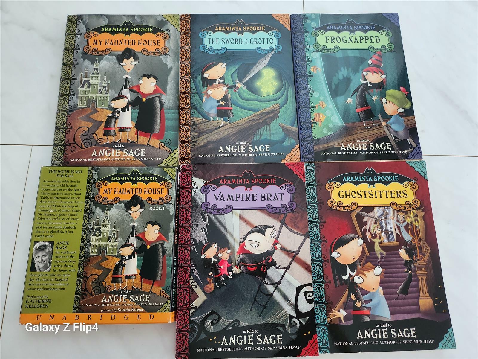 [중고] araminta spookie 5권 세트 CD2권 (바인딩)