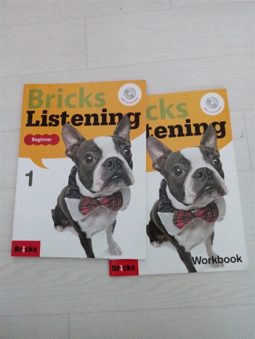 [중고] Bricks Listening Beginner 1: Student Book + Dictation Book + MP3 CD (Renewal)