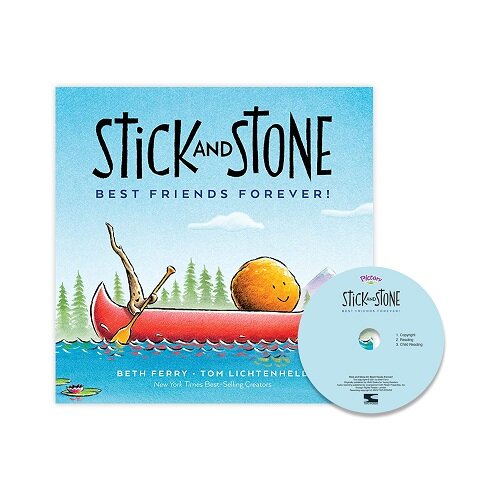 Pictory Set Step 1-70 : Stick and Stone Best Friends Forever! (Paperback + Audio CD)